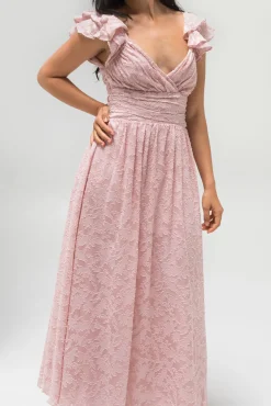 Adele Textured Maxi Dress