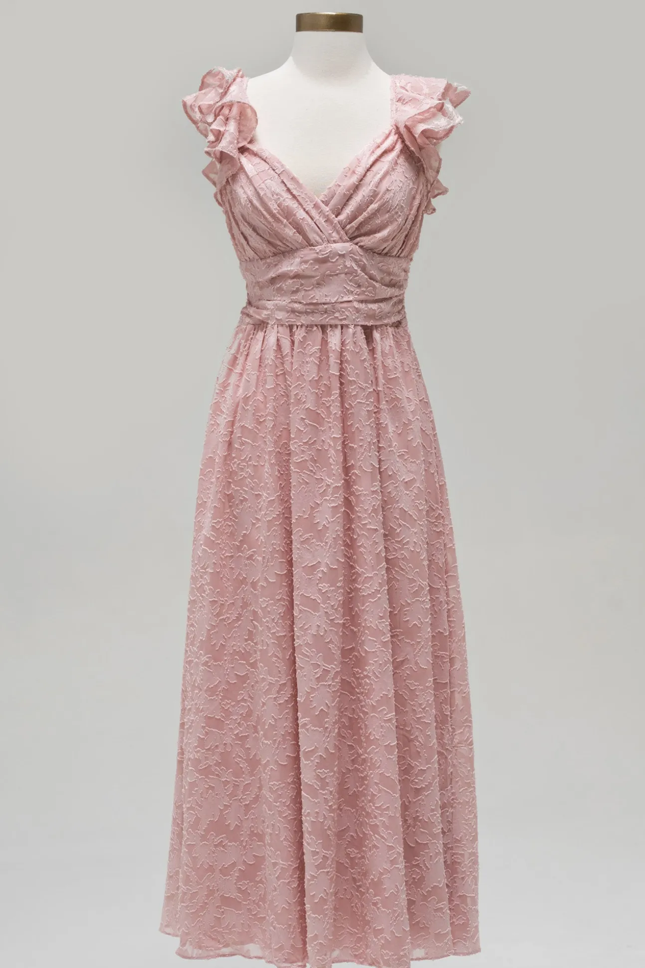 Adele Textured Maxi Dress