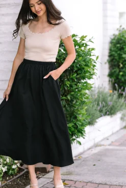 Alessia Elastic Waist Skirt
