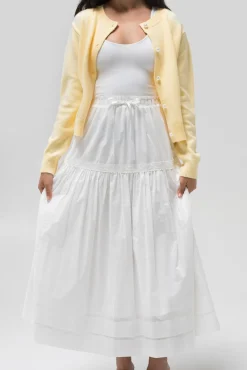 Allison Tiered Midi Skirt