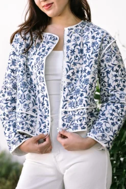 Amy Quilted Floral Jacket