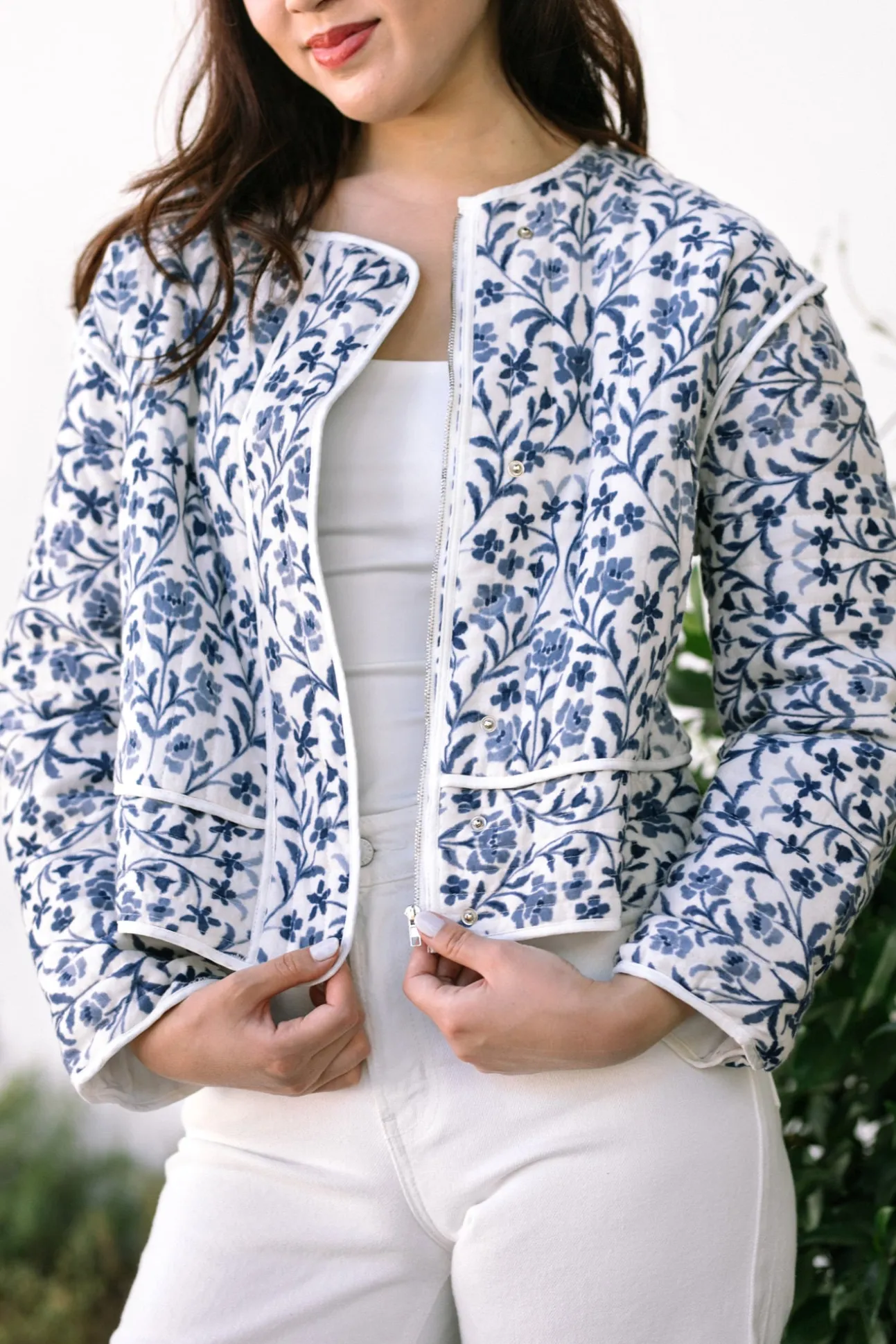 Amy Quilted Floral Jacket