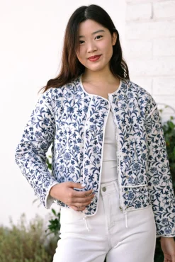 Amy Quilted Floral Jacket
