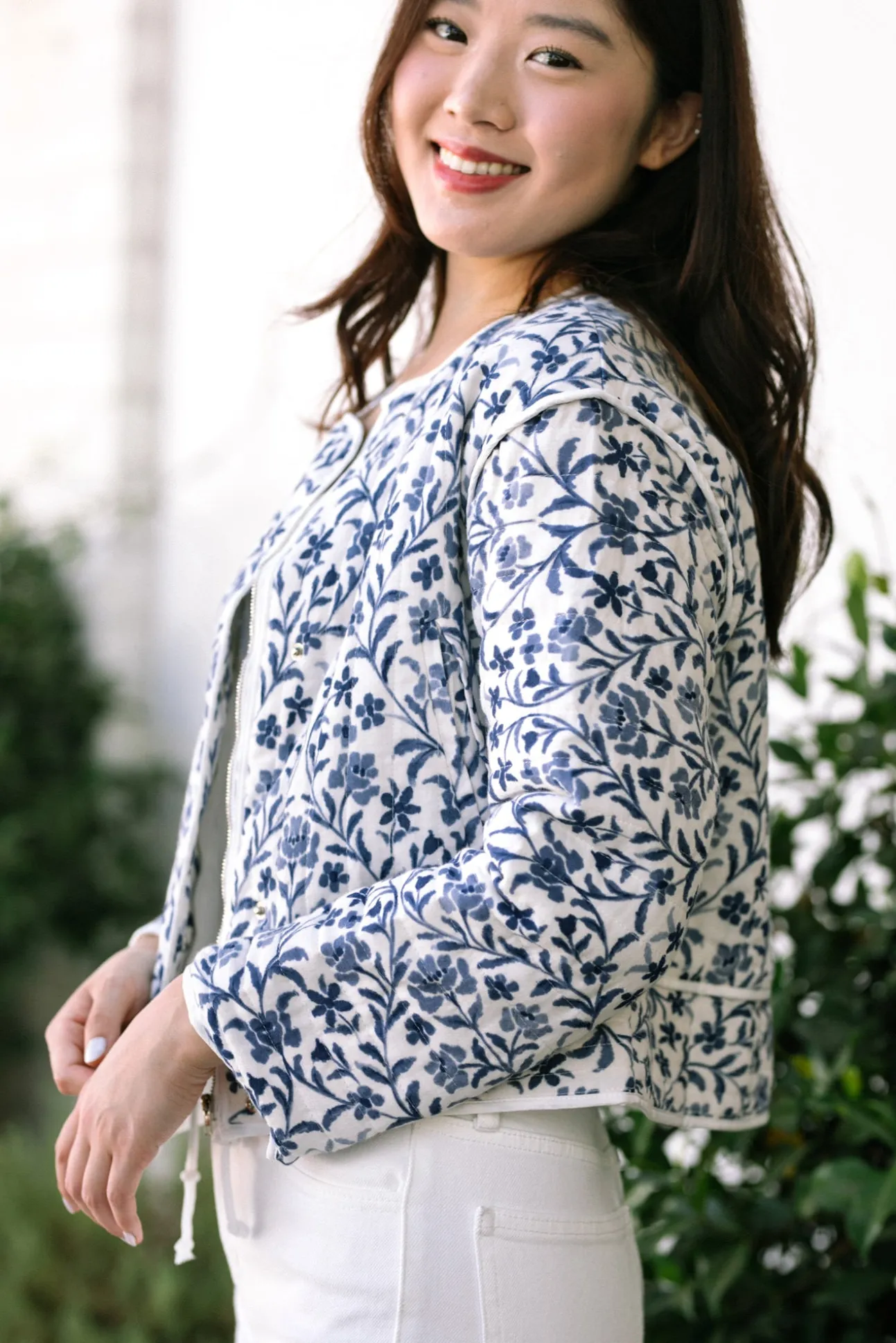 Amy Quilted Floral Jacket