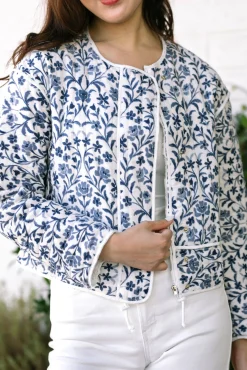 Amy Quilted Floral Jacket