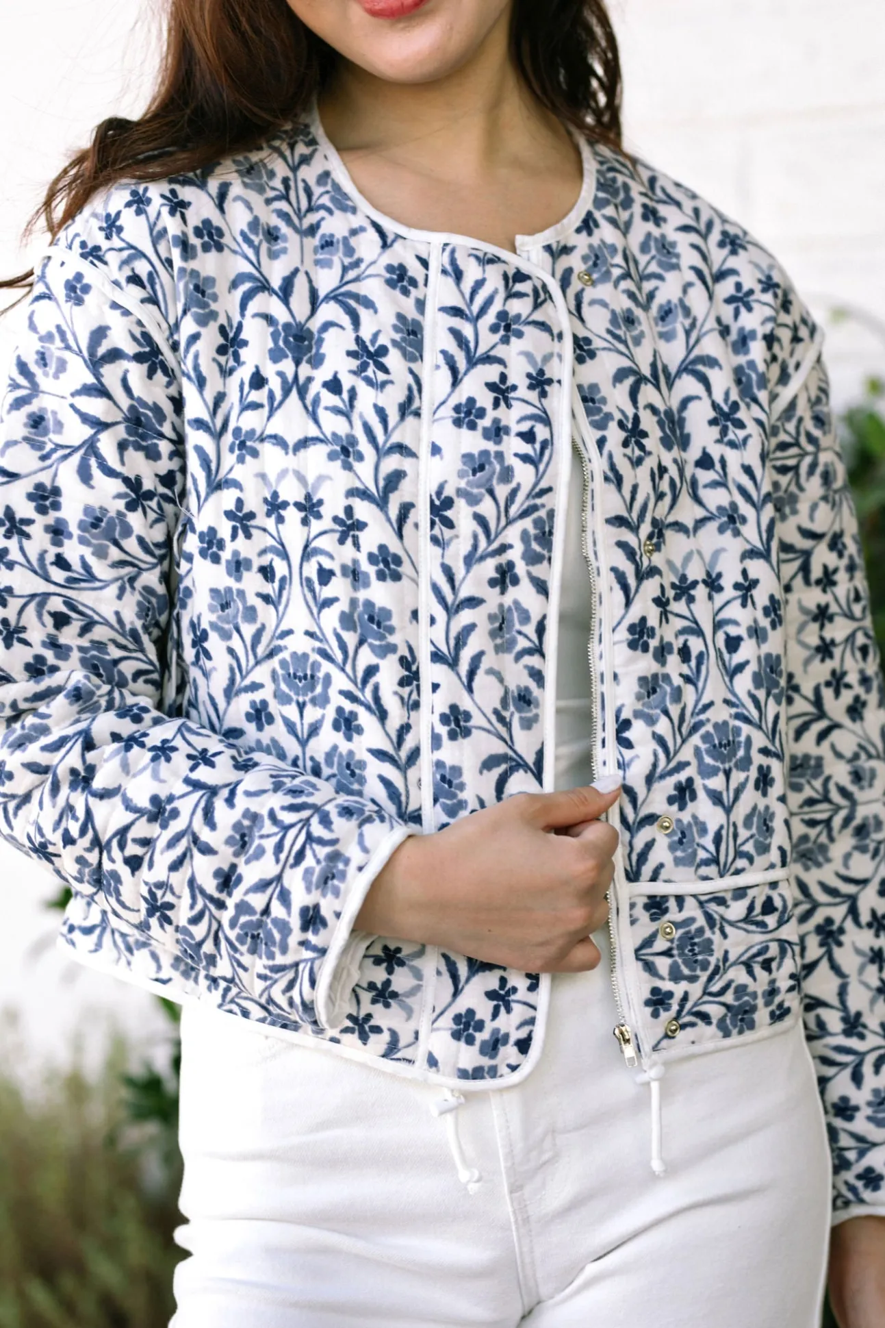 Amy Quilted Floral Jacket