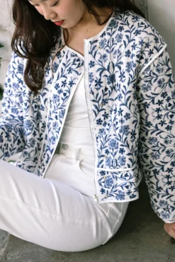 Amy Quilted Floral Jacket