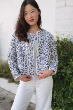 Amy Quilted Floral Jacket