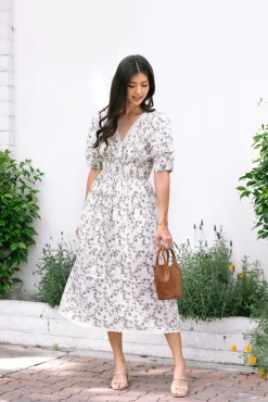 Andrea Puff Sleeve Dress