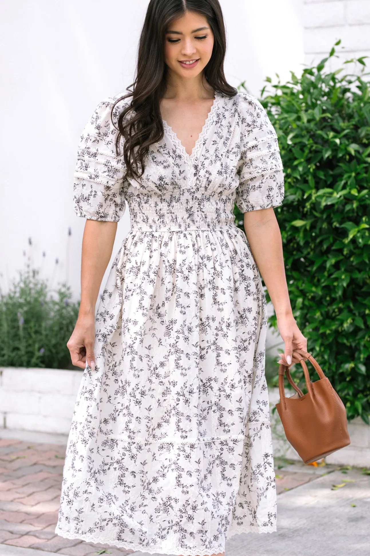 Andrea Puff Sleeve Dress