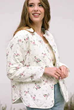 Aspen Quilted Floral Jacket