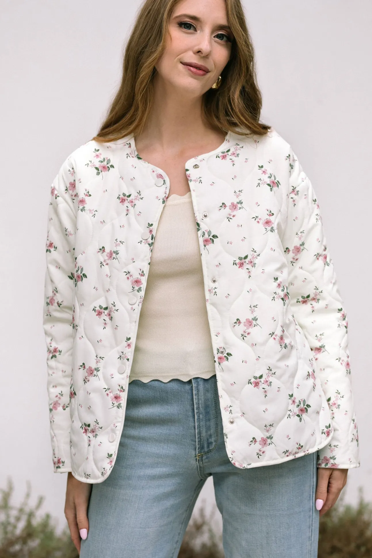 Aspen Quilted Floral Jacket