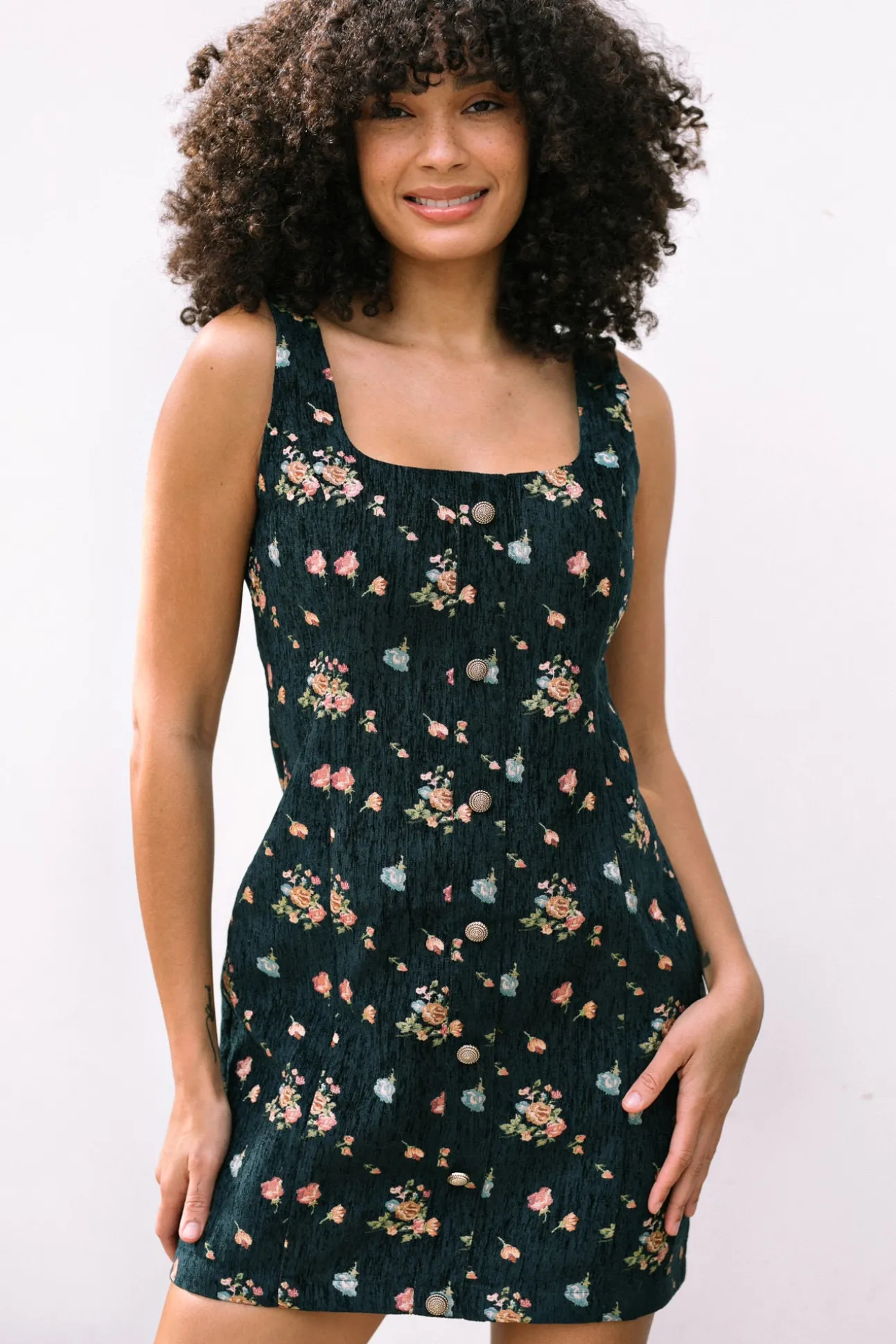 Bella Floral Mini Dress