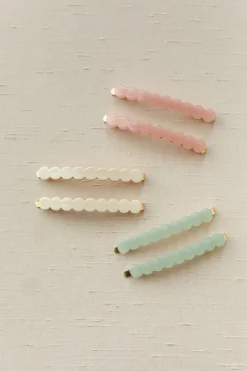 Beth Scallop Hair Clip Sets