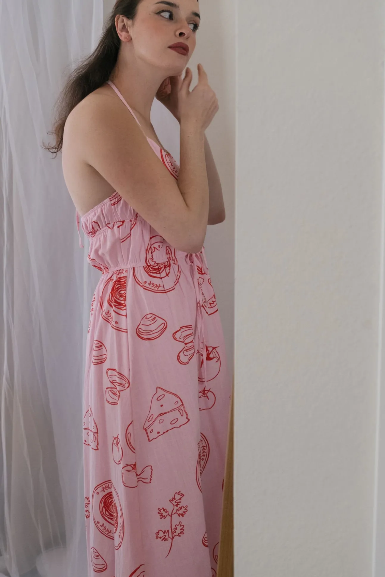 Betsy Foodie Halter Dress