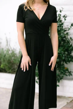 Brenda Short Sleeve Jumpsuit