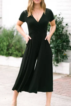 Brenda Short Sleeve Jumpsuit