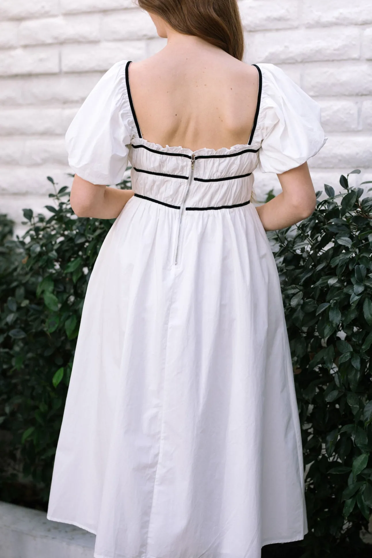 Bridget Contrast Midi Dress