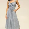 Camille Gingham Bow Dress