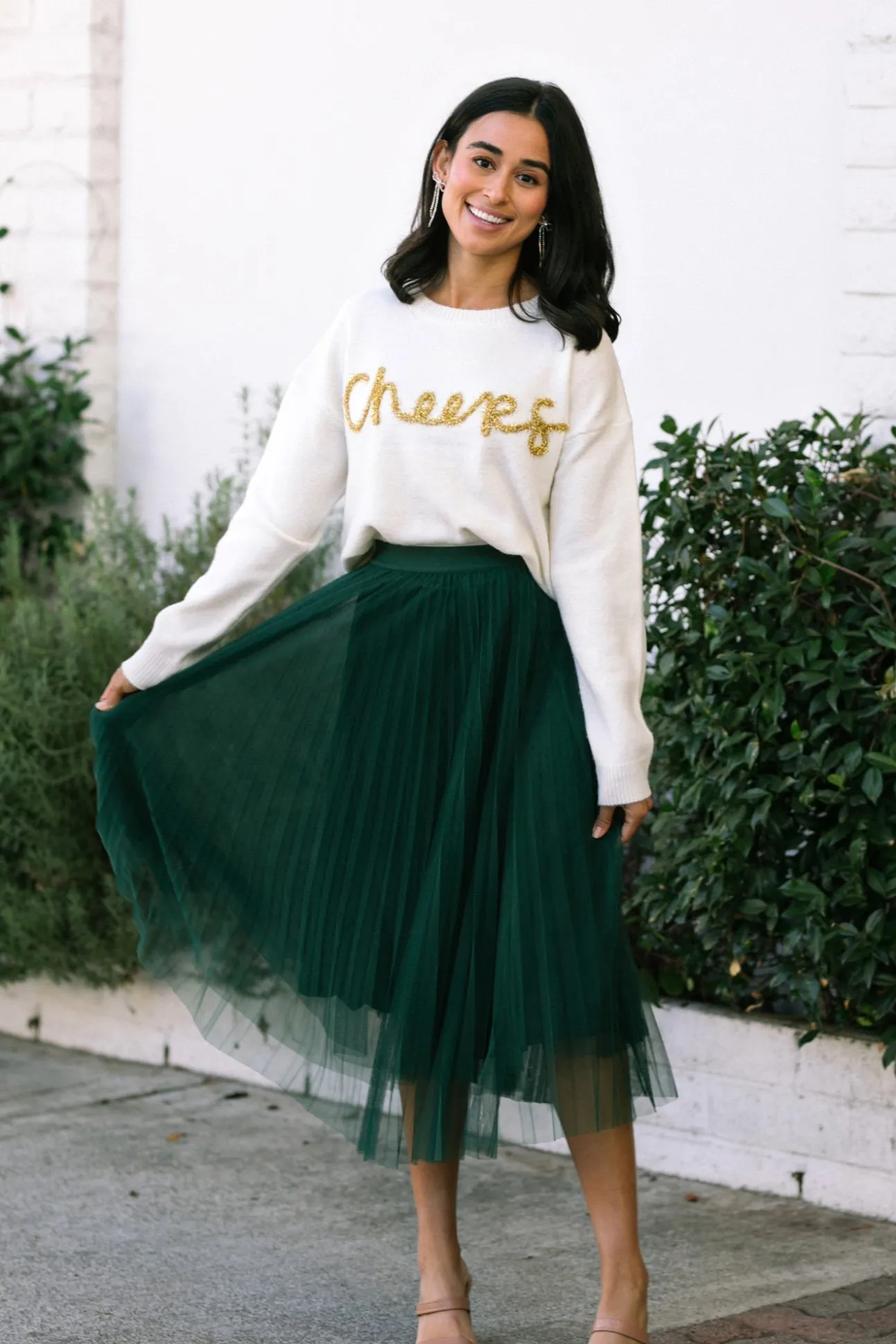 Candice Cheers Knit Sweater
