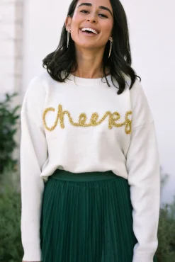 Candice Cheers Knit Sweater
