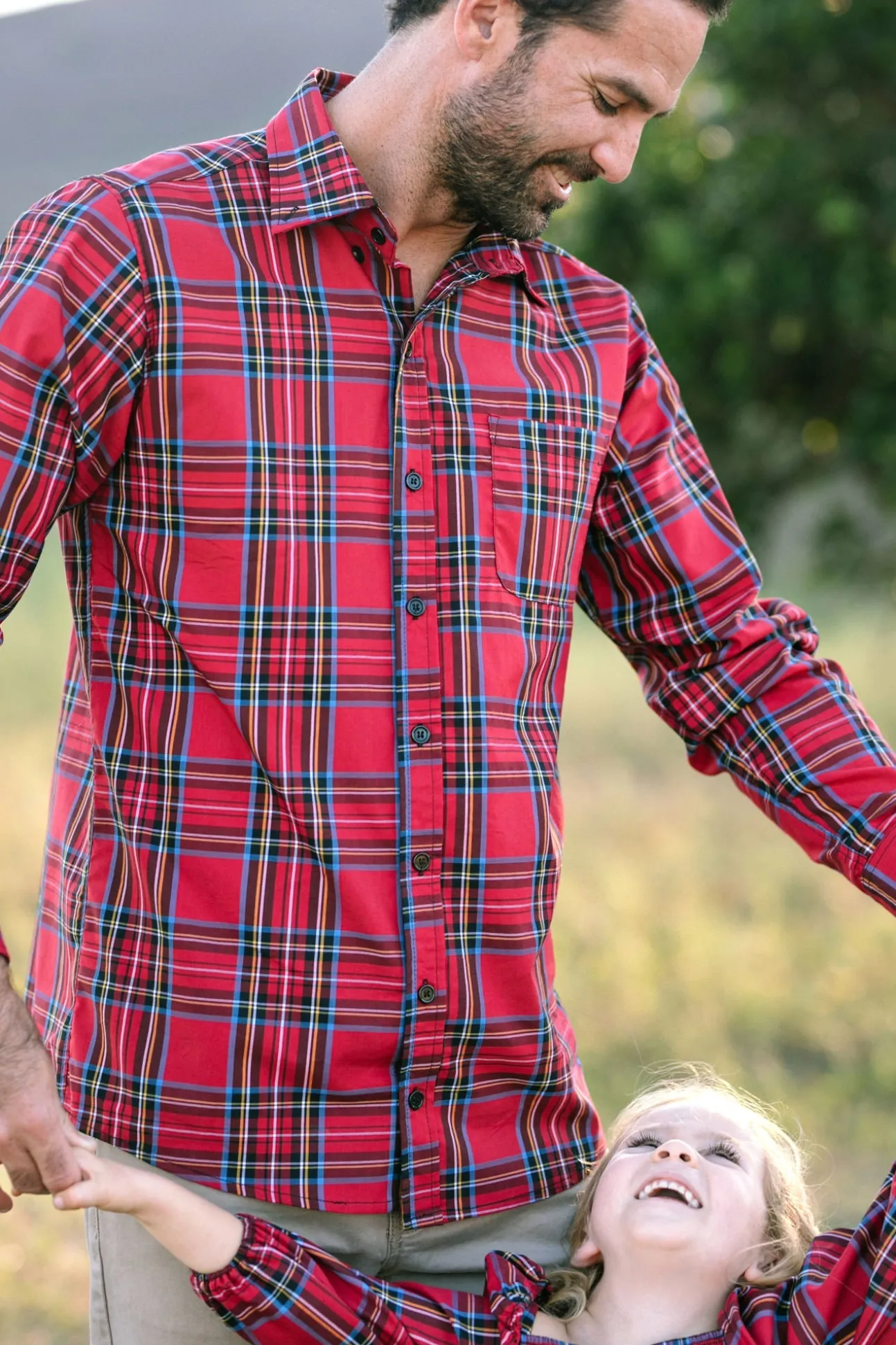 Carol Plaid Buttoned Mens Shirt
