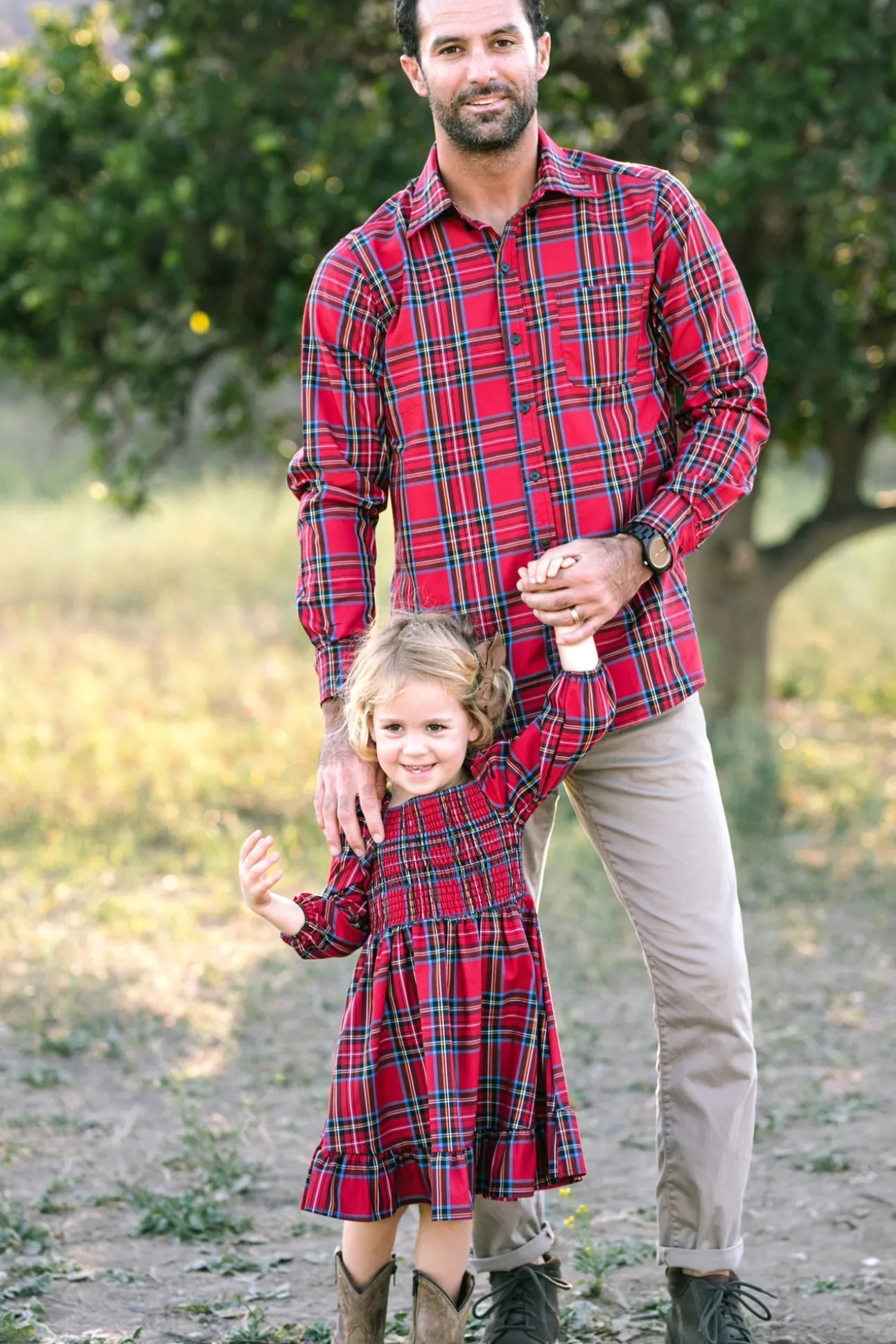 Carol Plaid Buttoned Mens Shirt