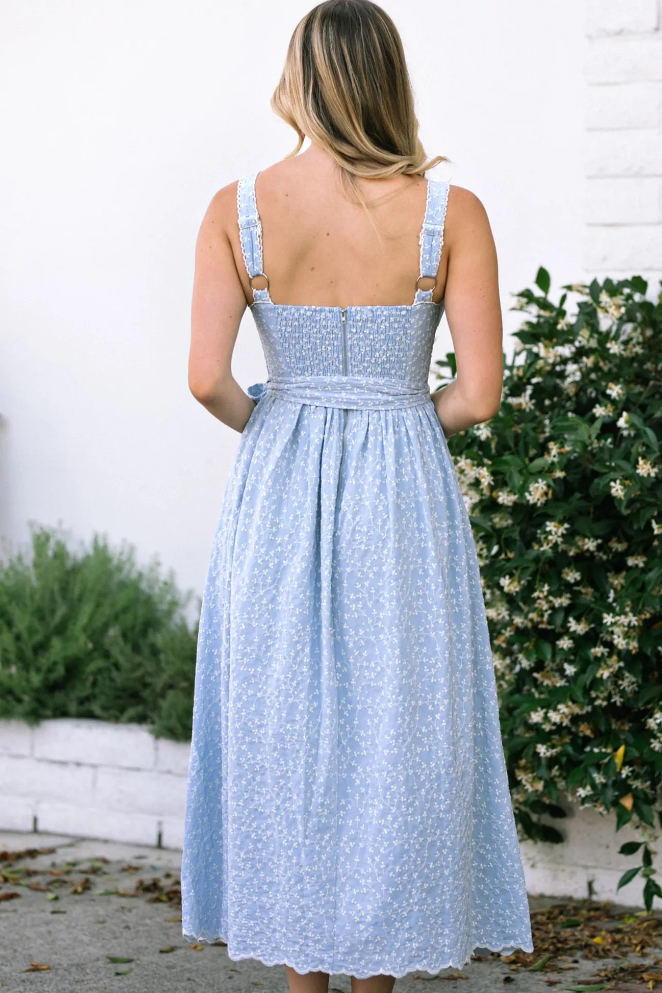 Cassidy Embroidered Corset Dress