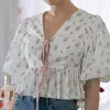 Cassie Puff Sleeve Top