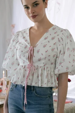 Cassie Puff Sleeve Top