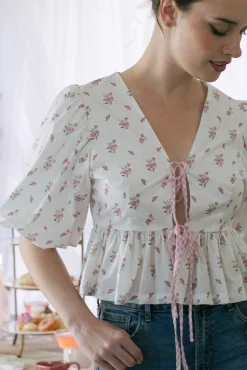Cassie Puff Sleeve Top