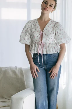 Cassie Puff Sleeve Top