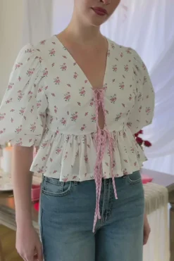 Cassie Puff Sleeve Top