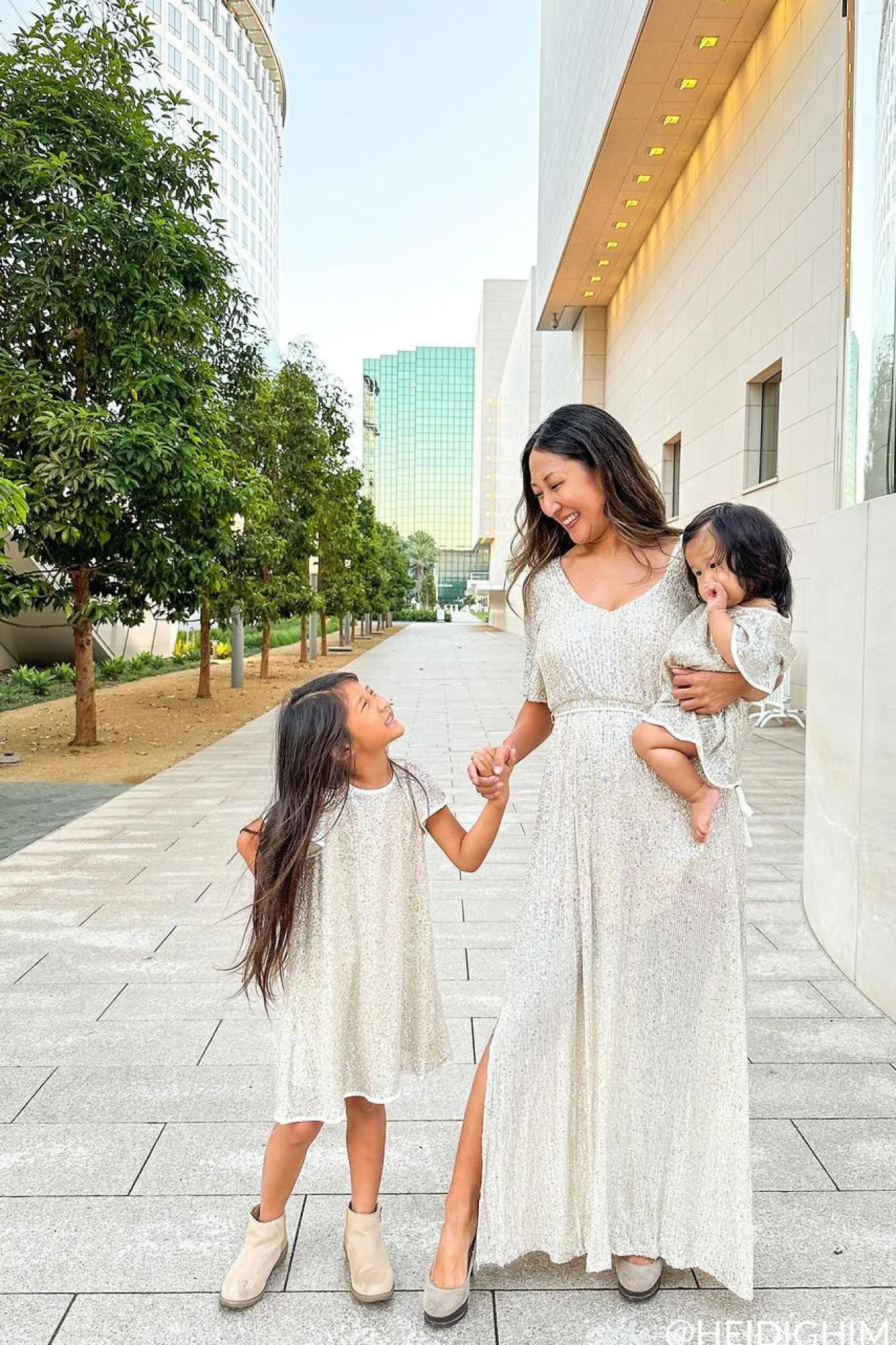 Celia Silver Sequin Maxi Dress
