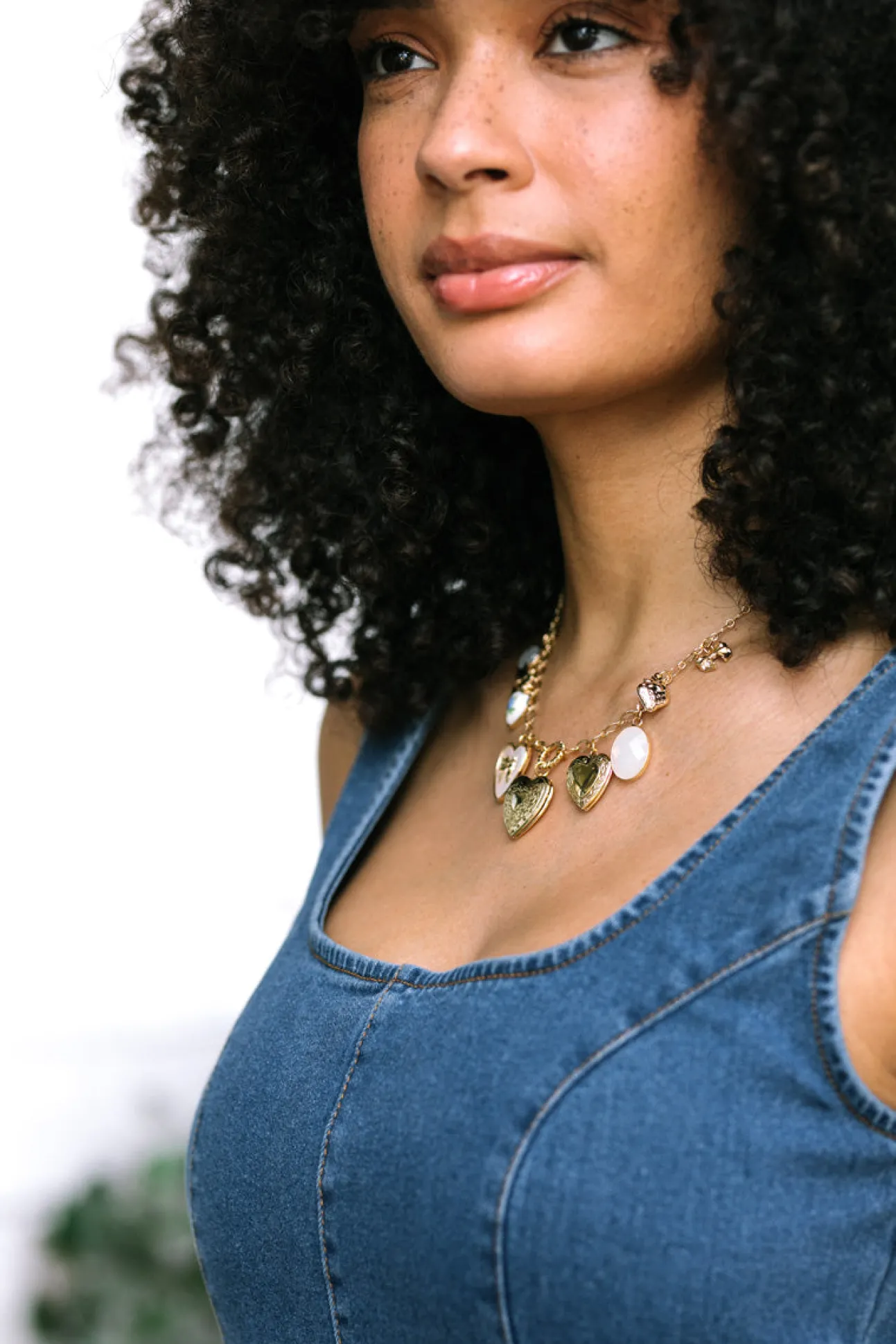 Charlotte Heart Charm Necklace