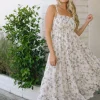 Christina Smocked Maxi Dress