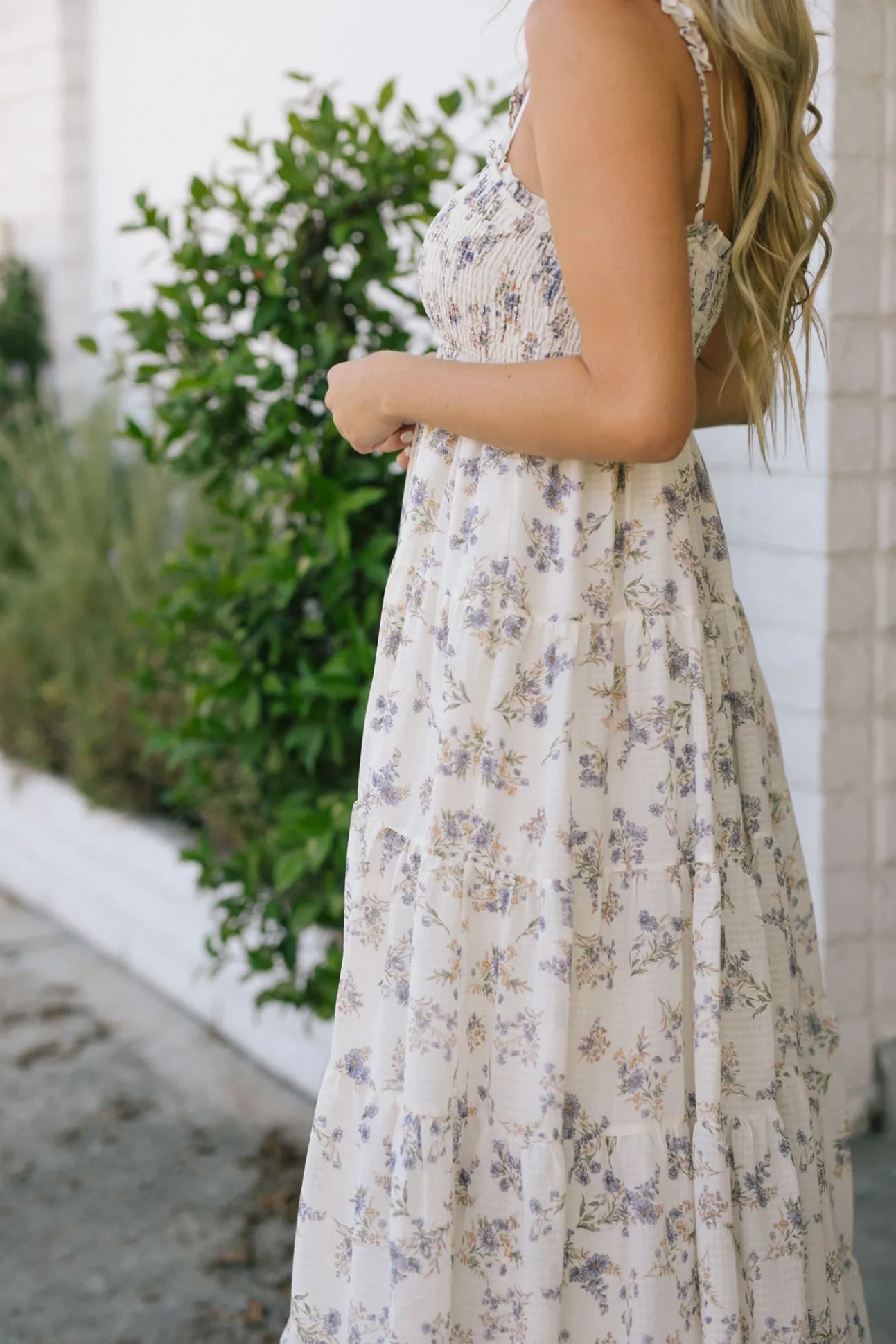 Christina Smocked Maxi Dress