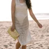 Clarke Sheer Knit Dress