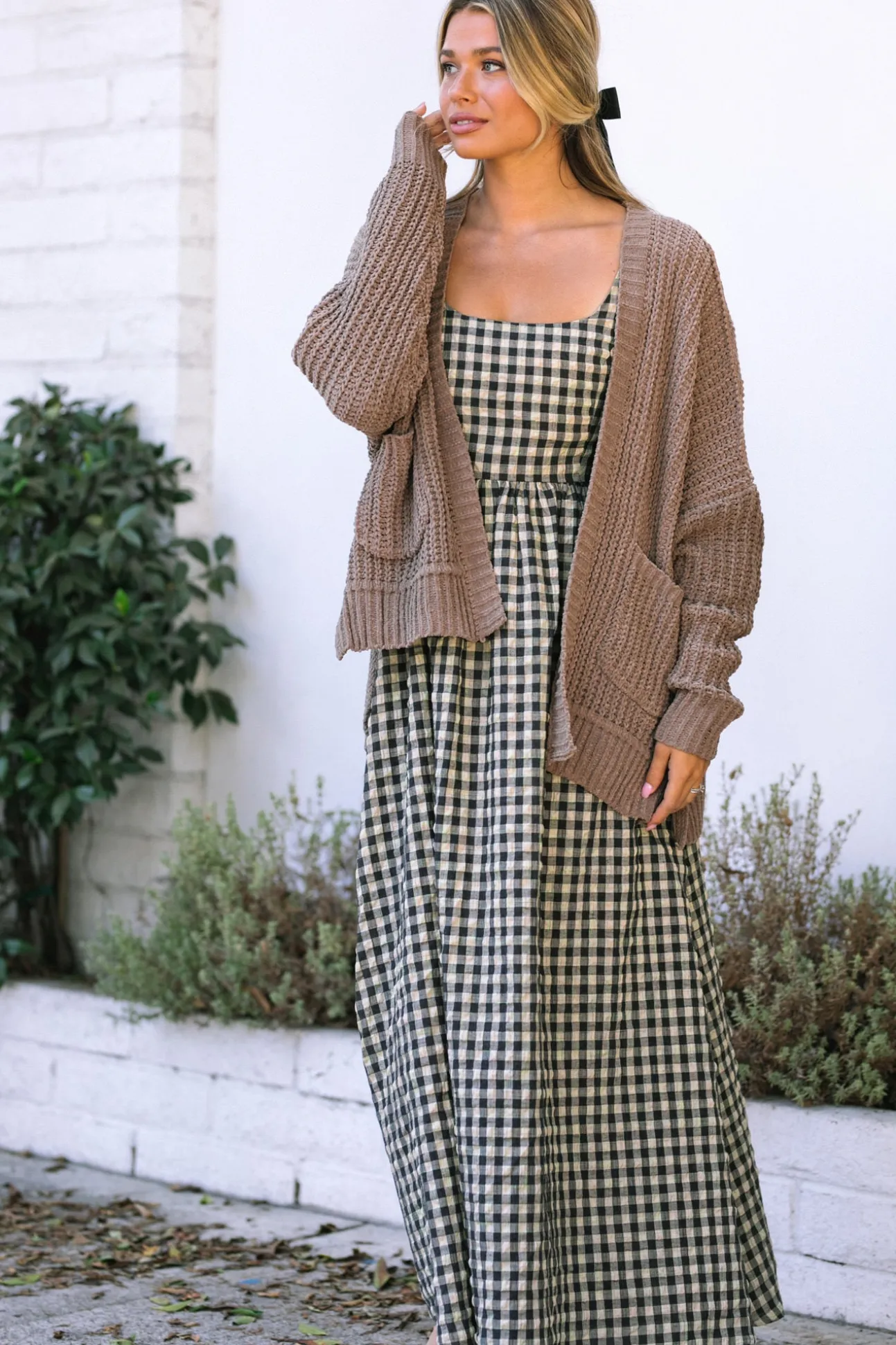Dani Gingham Maxi Dress