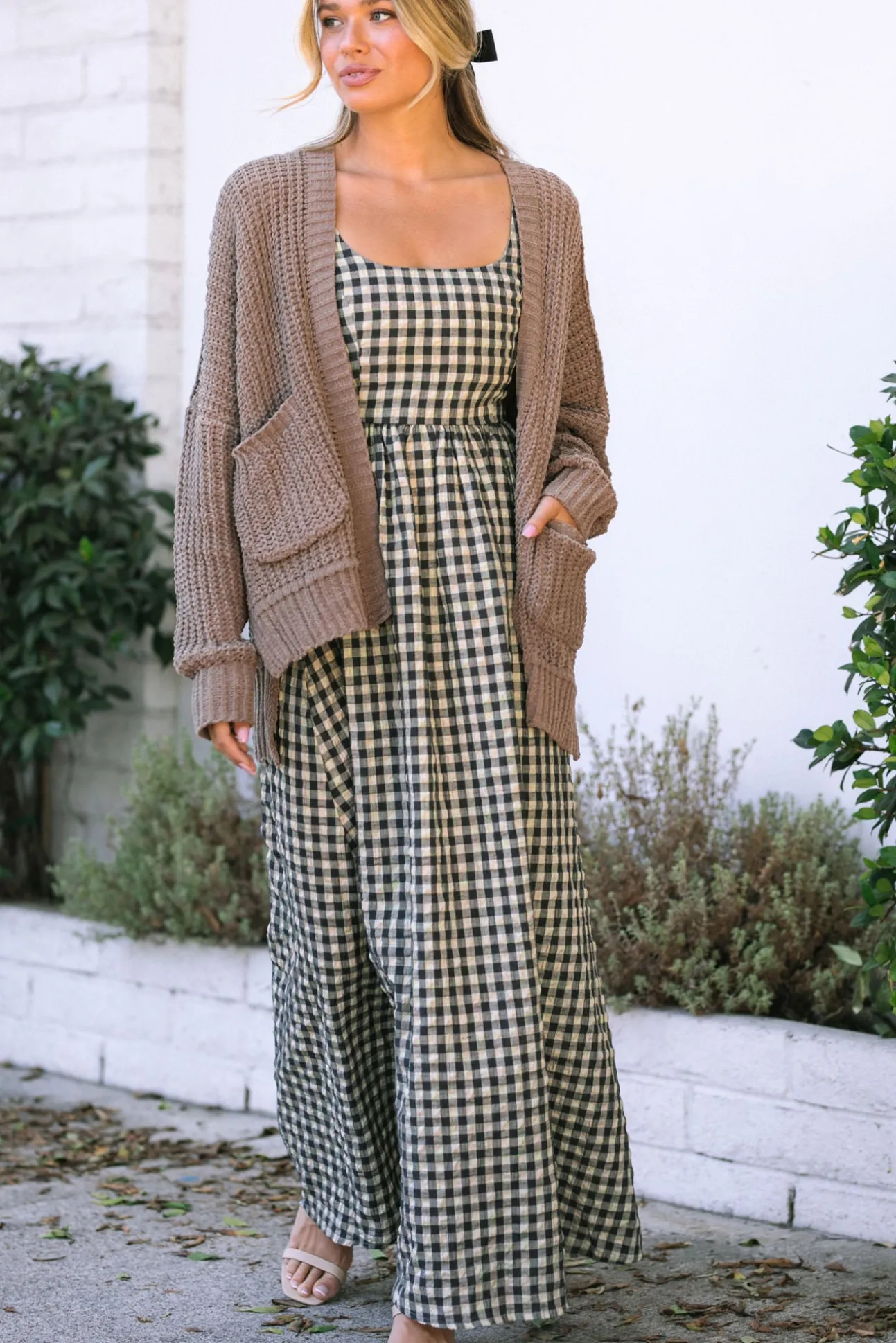 Dani Gingham Maxi Dress