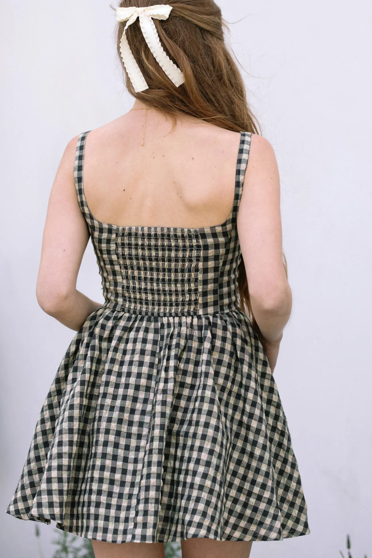 Dani Gingham Mini Dress