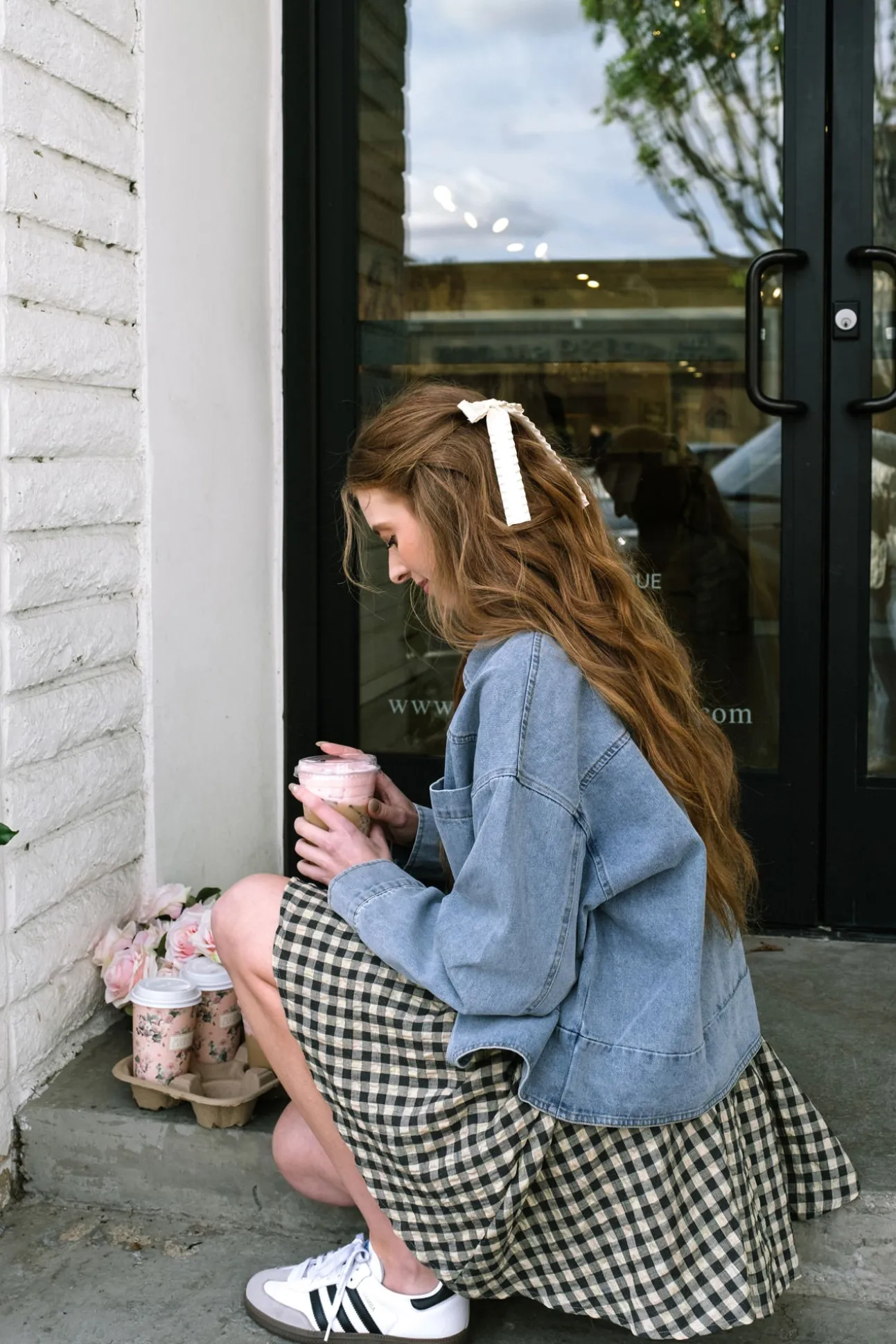 Dani Gingham Mini Dress