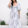 Danielle Floral Midi Dress