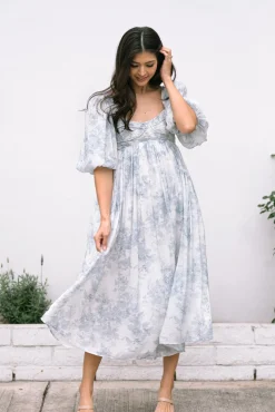 Danielle Floral Midi Dress