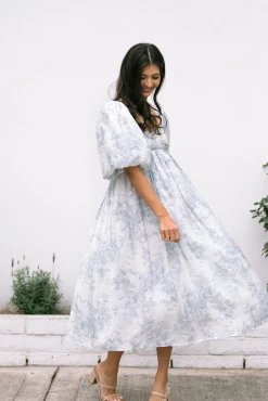 Danielle Floral Midi Dress