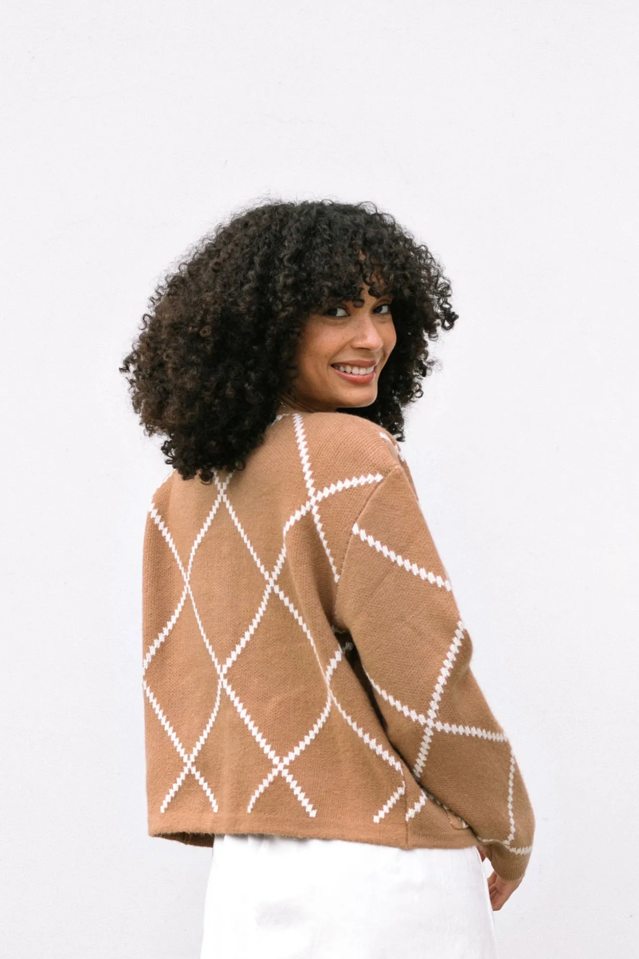 Daria Buttoned Knit Cardigan