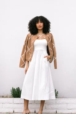 Daria Buttoned Knit Cardigan