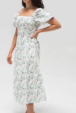 Delilah Floral Midi Dress