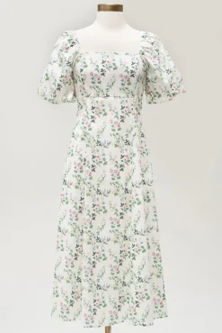 Delilah Floral Midi Dress