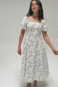 Delilah Floral Midi Dress